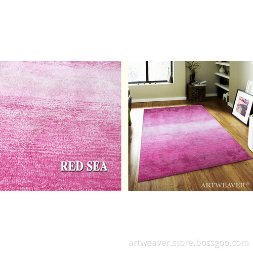 Gradient Pink Hand Tuffed Rug